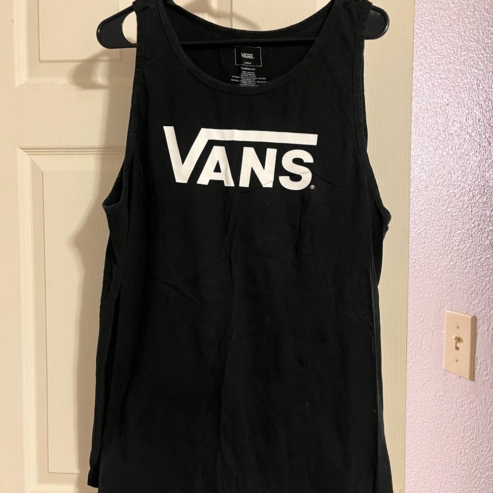Vans Classic Black and White Tank